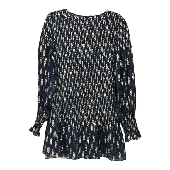 LoveShackFancy Scarlett navy mini dress M - Picture 7 of 10